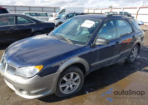 2006 Subaru Impreza Outback Sport z USA, uszkodzony, nr VIN JF1GG68626G815957
